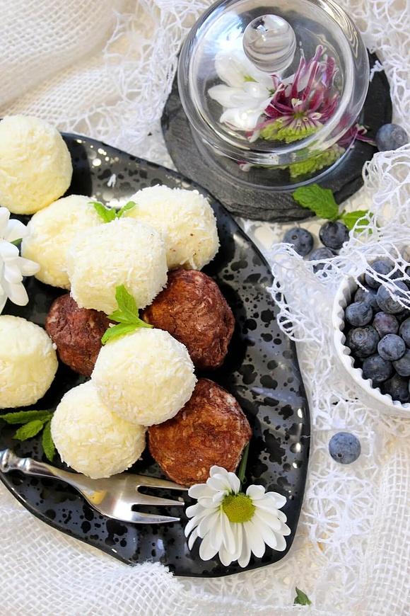 Trufle z białą czekoladą i mascarpone