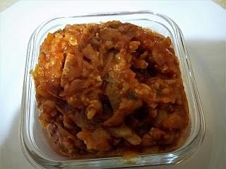 Paprykarz warzywny z kaszą jaglaną i smażonym tofu