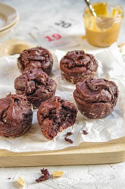 Orzechowo-kakaowe muffinki