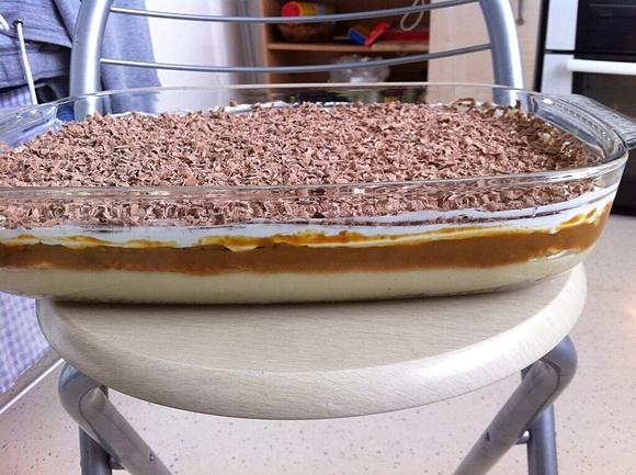 Ciasto toffi bez pieczenia - przepis na pyszne delikatne ciasto