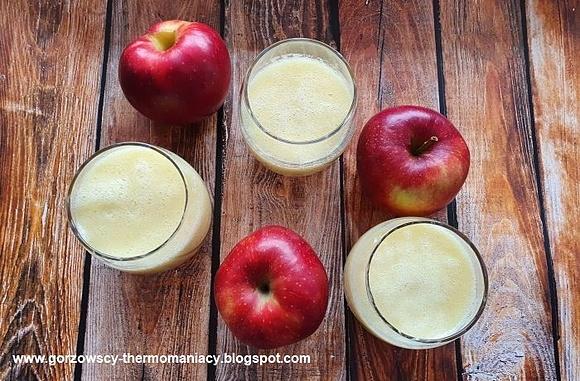 Smoothie jabłkowe z imbirem