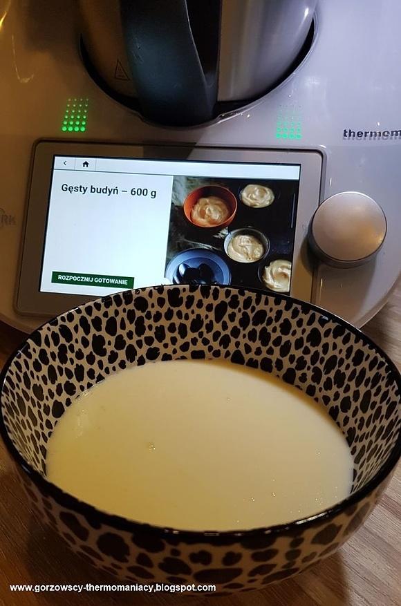 Gęsty budyń z Thermomixa