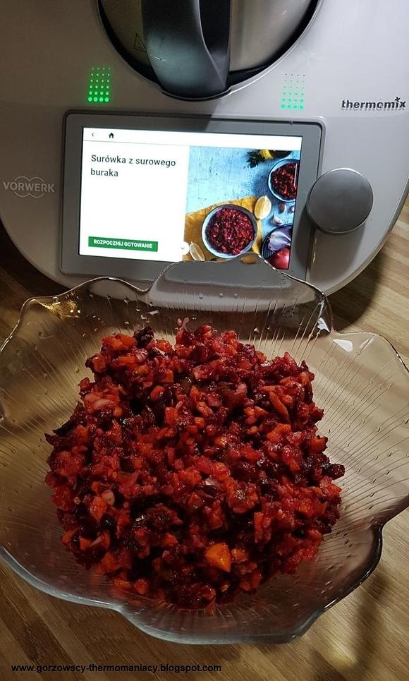Surówka z surowego buraka