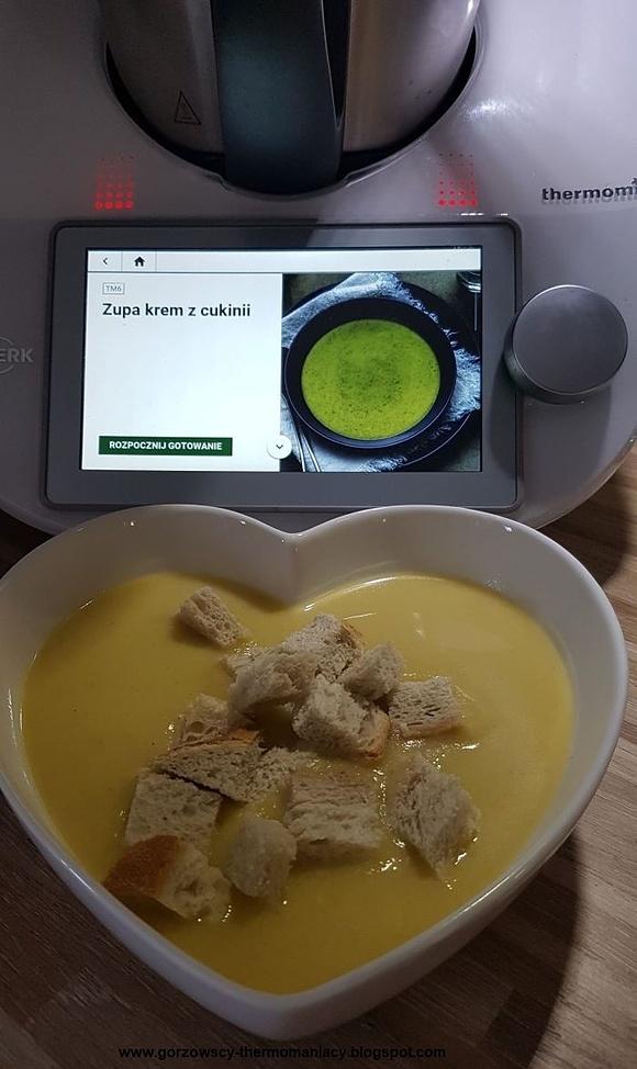 Zupa krem z cukinii