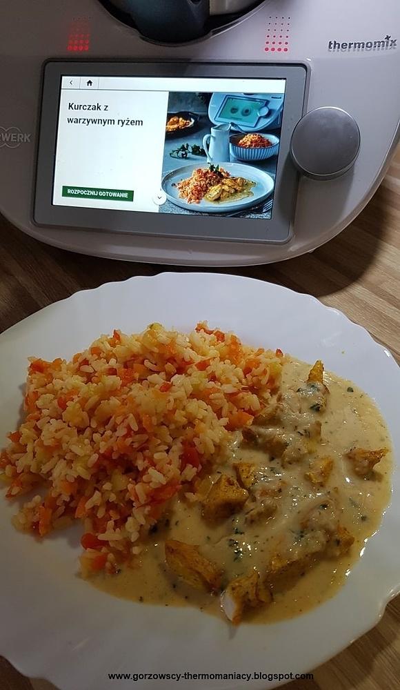 Kurczak z warzywnym ryżem