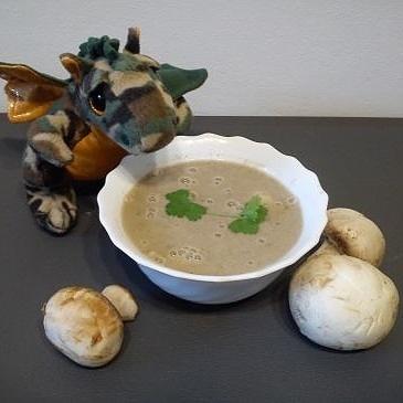 Zupa krem z pieczarek