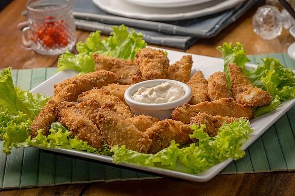 Kurczak a’la kfc - panierowane filety z kurczaka w ostrej marynacie