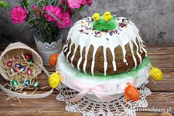 Czekoladowo-pomarańczowa babka drożdżowa