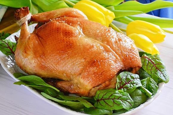 Chrupiąca pieczona kaczka po chińsku