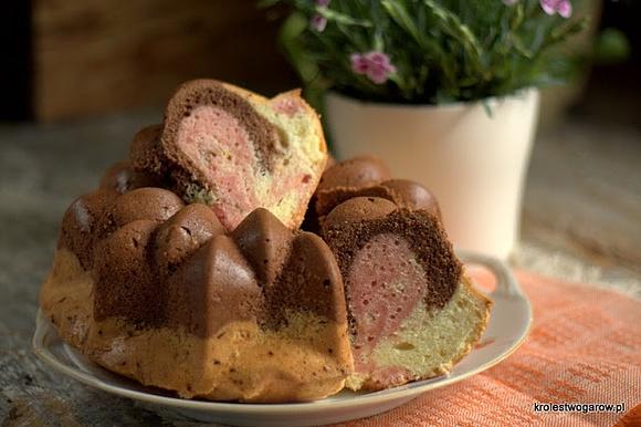 Ucierana kolorowa babka
