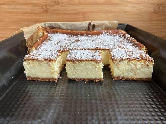 Sernik z mlekiem skondensowanym
