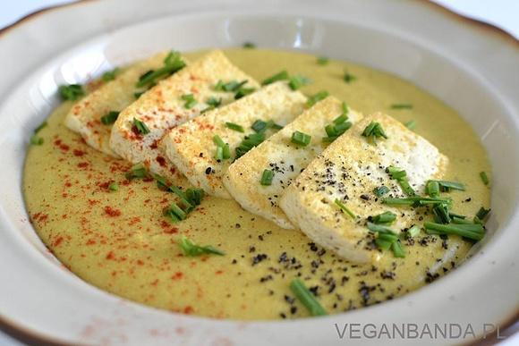 Tofu w sosie musztardowym