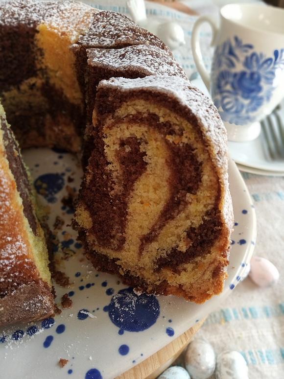 Babka kakaowo-pomarańczowa