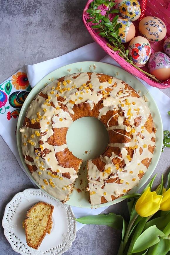 Babka serowa z mascarpone