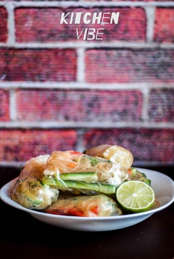 Pyszne spring rolls na surowo – raw spring rolls