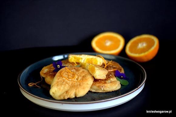 Pomarańcze smażone w cieście