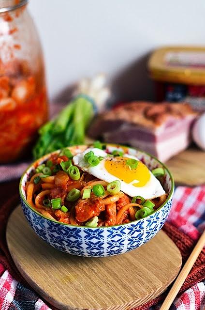 Kimchi udon Bokkeum