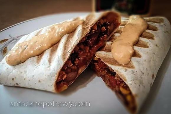 Pyszne i meksykańskie burrito