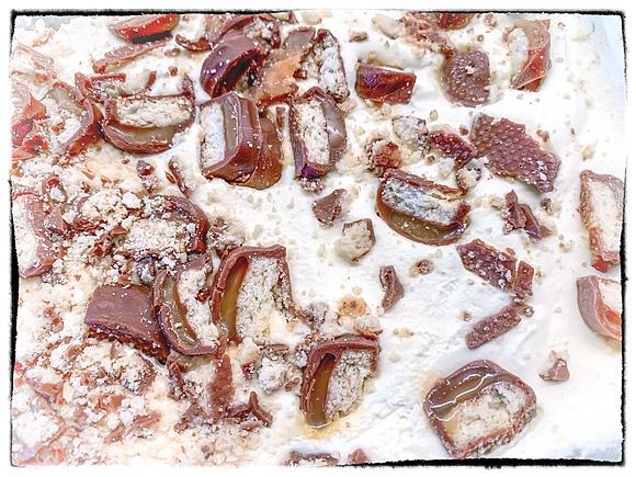 Ciasto Twix bez pieczenia