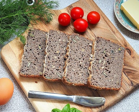 Bezglutenowy chlebek gryczany