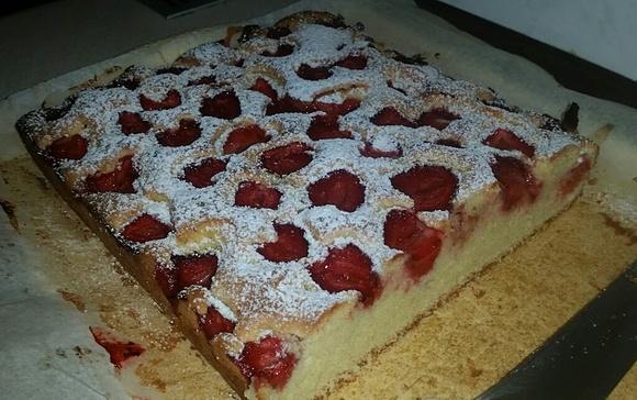 Ciasto z truskawkami