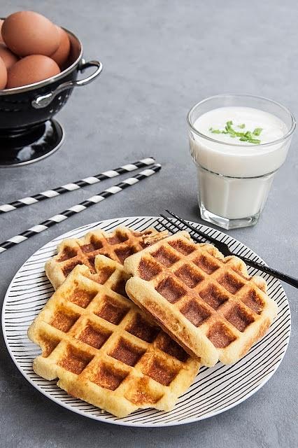 Gofry kokosowe keto