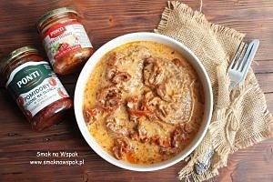 Polędwiczki wieprzowe w czerwonym pesto