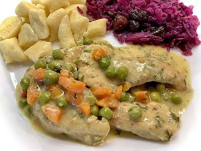Potrawka z kurczaka o smacznym smaku