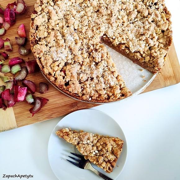 Tarta z rabarbarem