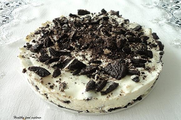 Fit serniczek Oreo na zimno