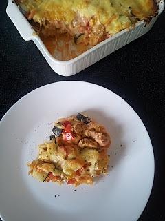 Zapiekanka ziemniaczana z kurczakiem