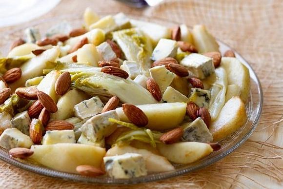 Sałatka z grillowanej cykorii
