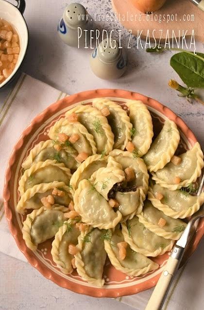 Pierogi z kaszanką kuchni podkarpackiej