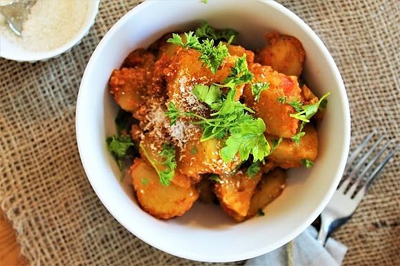 Bombay Aloo - hinduskie ziemniaczane curry