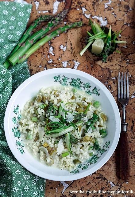Risotto ze szparagami