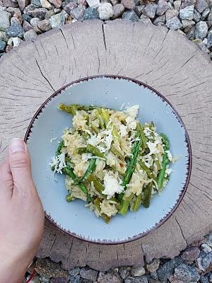 Risotto ze szparagami