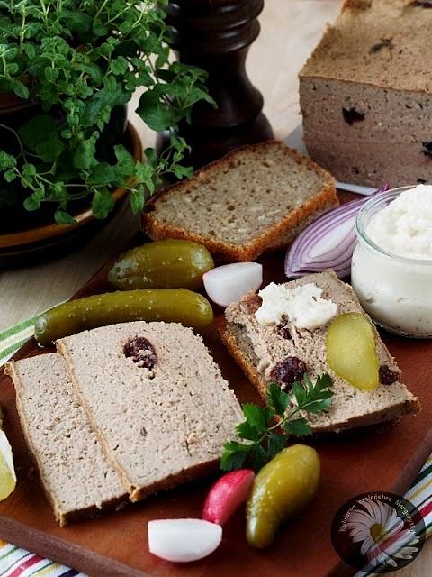 Pasztet drobiowo-wołowy z żurawiną bez wątróbki
