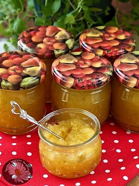 Dżem cukiniowo-ananasowy na zimę