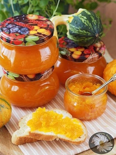 Dżem dyniowo-pomarańczowy na zimę