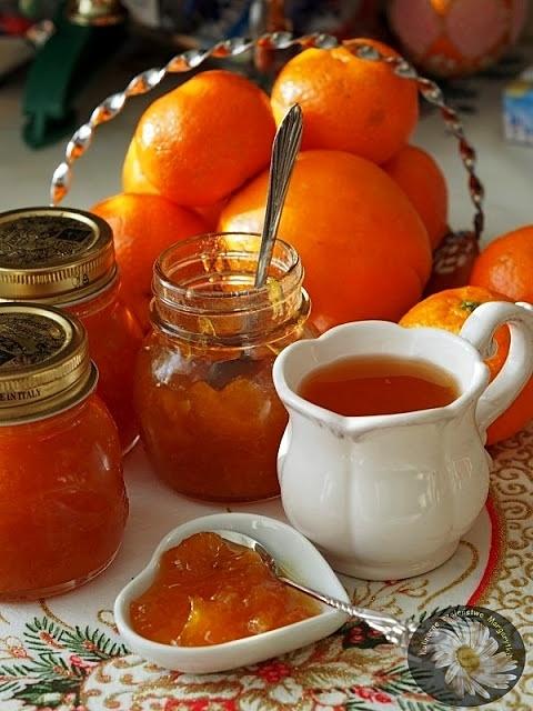 Konfitury pomarańczowe z wanilią i likierem