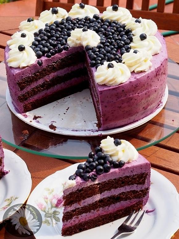 Jagodowy tort