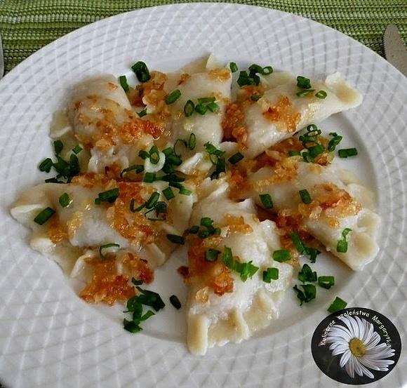 Pierogi z gotowanym mięsem