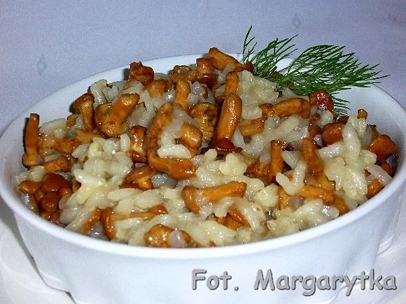 Risotto z kurkami