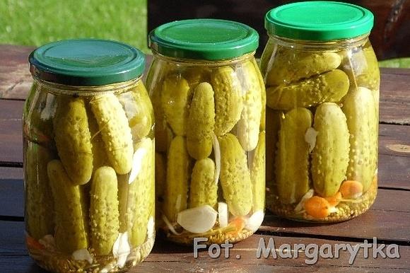 Ogórki w occie po warszawsku - korniszony