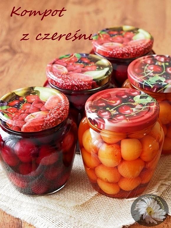 Kompot czereśniowy z sezonowych owoców