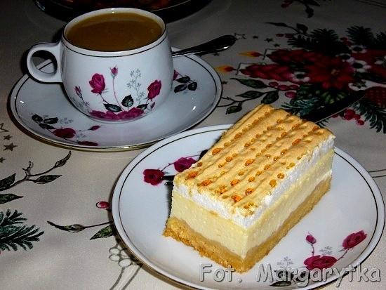Złota rosa sernik