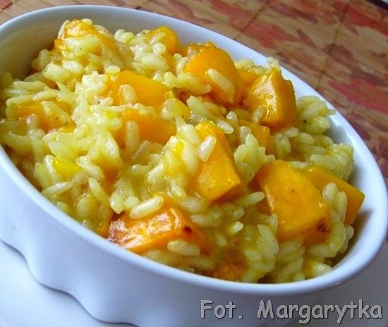 Risotto z pieczoną dynią