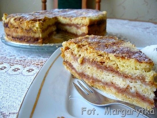 Szarlotka sypana - przepis na lekkie ciasto z jabłkami