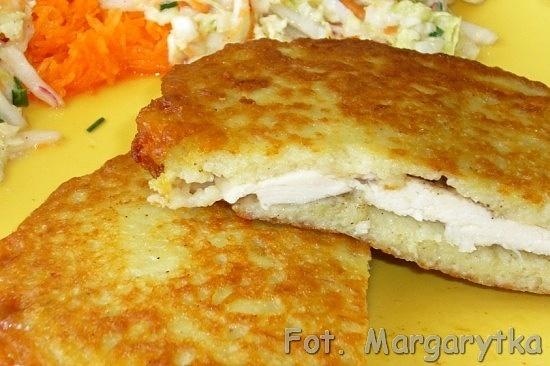 Filet z kurczaka w cieście ziemniaczanym