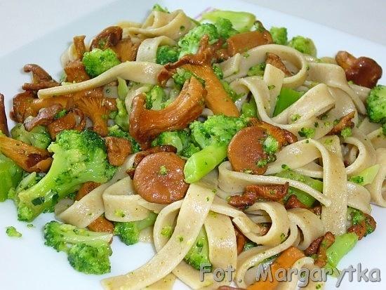 Tagliatelle z kurkami